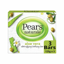 PEARS ALOE VERA SOAP(125X3) 1pcs